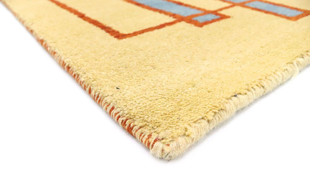 Loper Gabbeh tapijt - Indus - 294 x 80 cm - beige