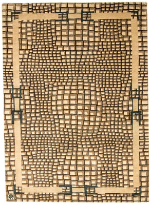 Wollen tapijt - 243 x 170 cm - veelkleurig