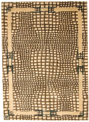 Wollen tapijt - 243 x 170 cm - veelkleurig