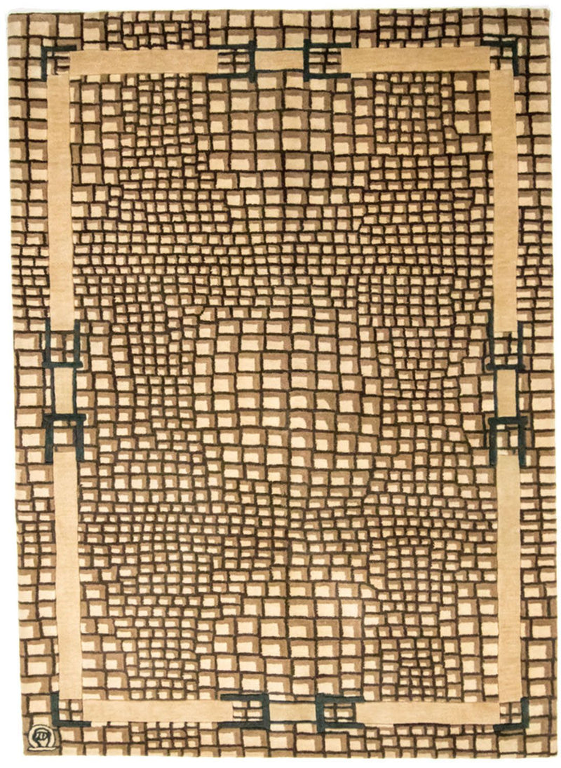 Wollen tapijt - 243 x 170 cm - veelkleurig