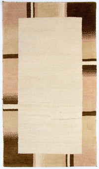 Gabbeh tapijt - Indus - 160 x 92 cm - beige
