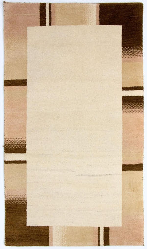 Gabbeh tapijt - Indus - 160 x 92 cm - beige