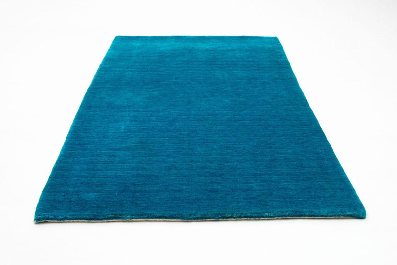 Loper Wollen tapijt - 180 x 107 cm - blauw