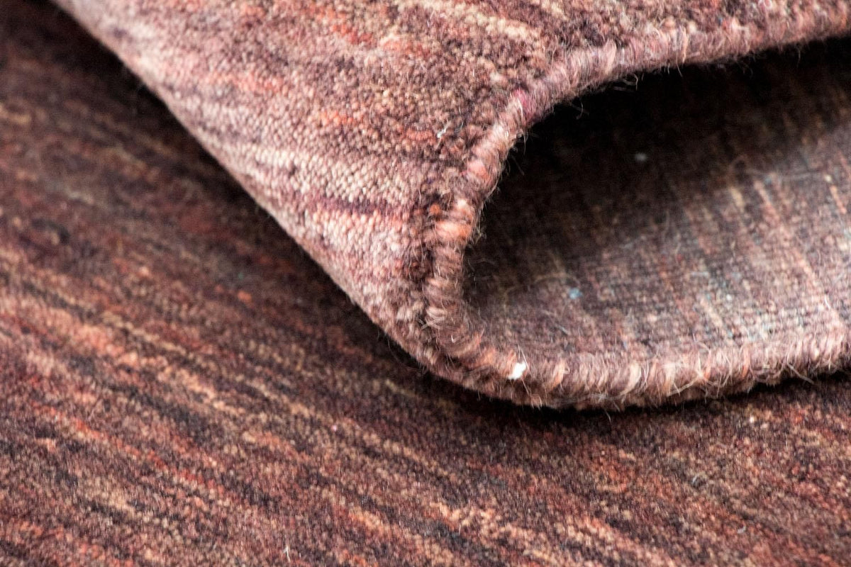 Wollen tapijt - 150 x 104 cm - bruin