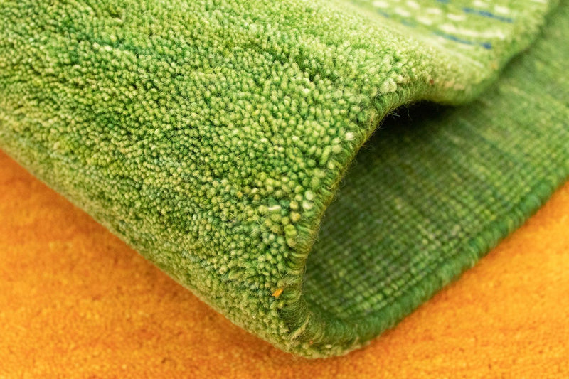 Loper Gabbeh Tapijt - Zacht - 200 x 80 cm - oranje