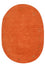 Gabbeh tapijt - Indus rond  - 200 x 200 cm - oranje