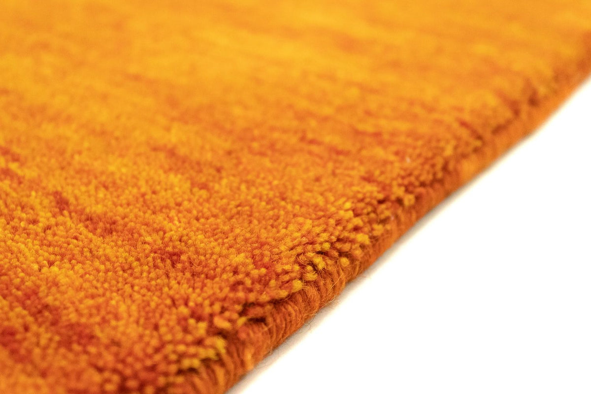 Loper Gabbeh tapijt - Indus - 350 x 80 cm - oranje