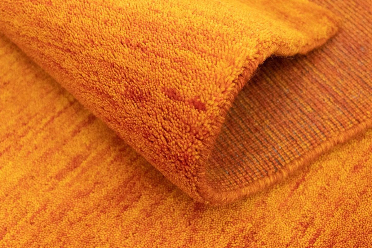 Loper Gabbeh tapijt - Indus - 350 x 80 cm - oranje
