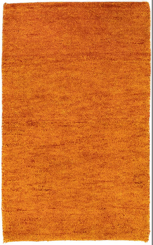Gabbeh tapijt - Indus - 90 x 60 cm - oranje