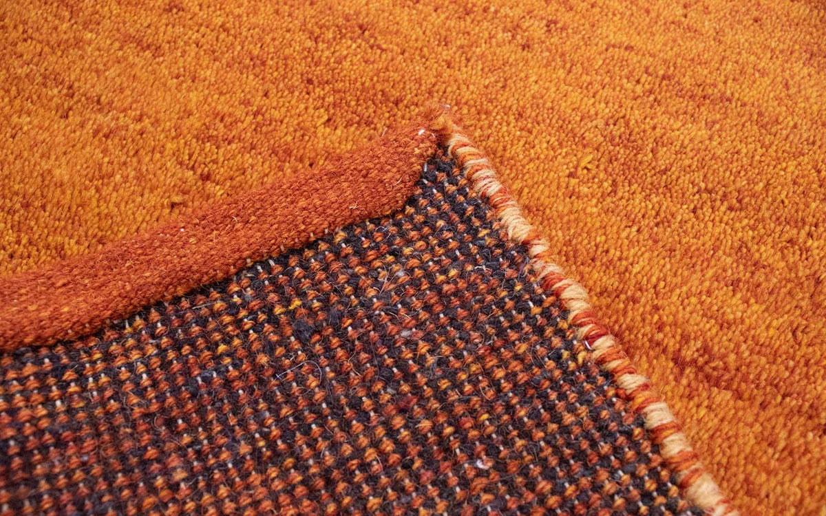 Gabbeh tapijt - Indus - 90 x 60 cm - oranje