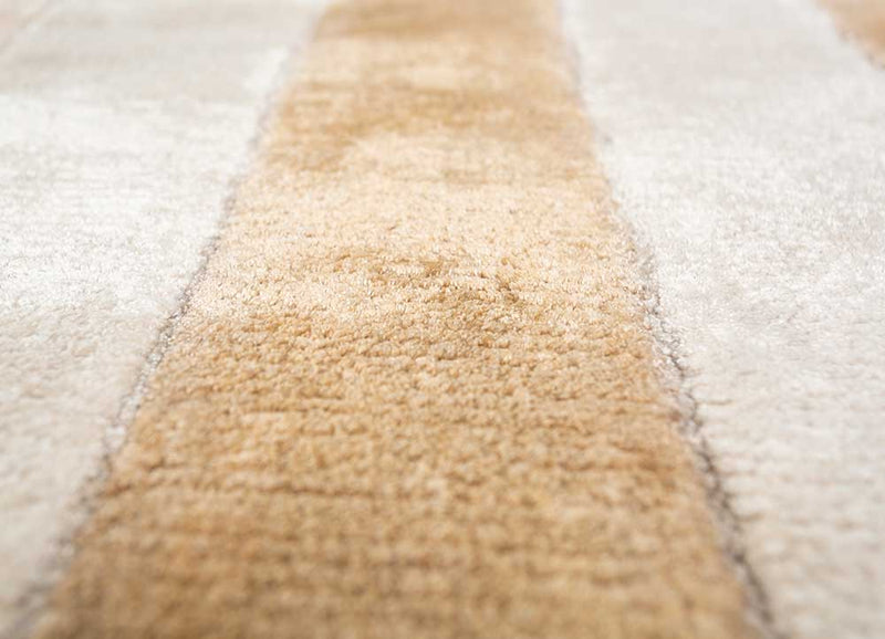 Designer tapijt ovaal  - 270 x 180 cm - bruin