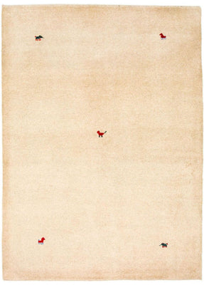 Gabbeh tapijt - Indus - 200 x 140 cm - beige