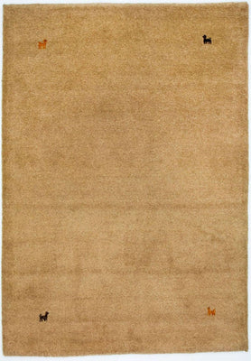 Gabbeh tapijt - Indus - 200 x 140 cm - bruin