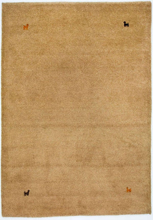 Gabbeh tapijt - Indus - 200 x 140 cm - bruin