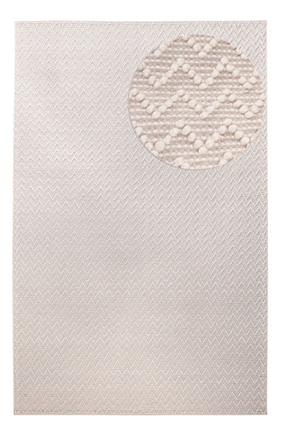 Wollen tapijt Pure Cloud - Wollen tapijt