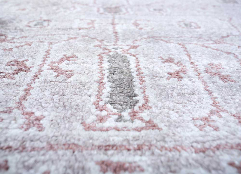 Vintage tapijt - 300 x 240 cm - paars