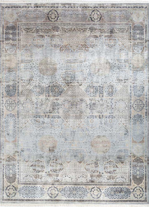 Designer tapijt - 300 x 240 cm - lichtgrijs