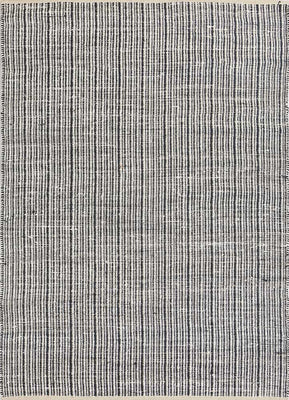 Sisal tapijt - 240 x 150 cm - zwart en wit