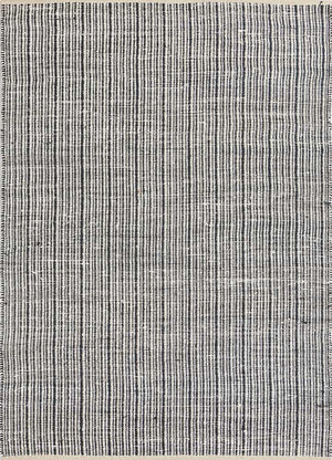 Sisal tapijt - 240 x 150 cm - zwart en wit