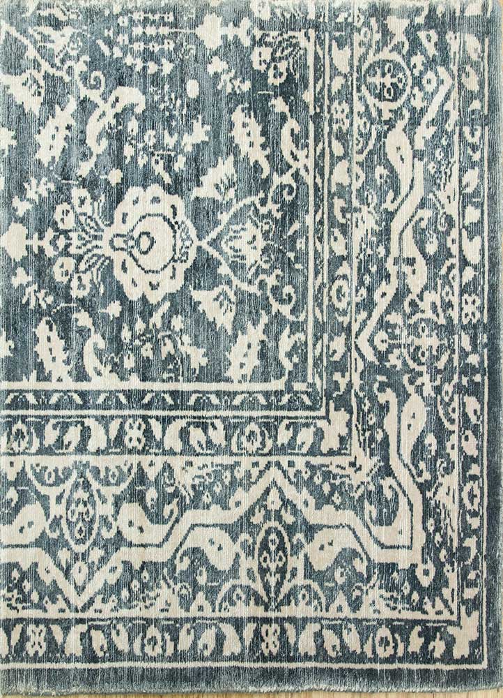 Viscose tapijt - 90 x 60 cm - mintgroen
