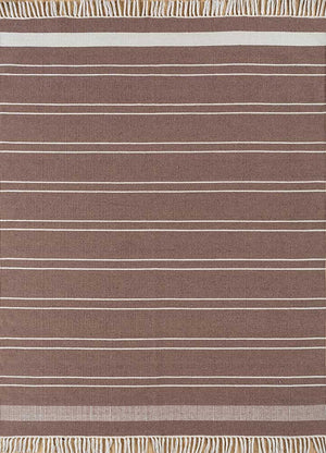 Wollen tapijt - 225 x 150 cm - donker camel