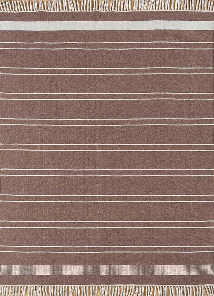 Wollen tapijt - 225 x 150 cm - donker camel