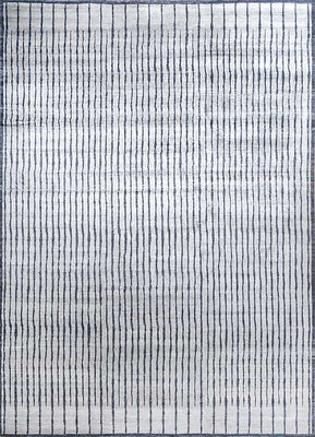 Viscose tapijt - 435 x 255 cm - lichtgrijs