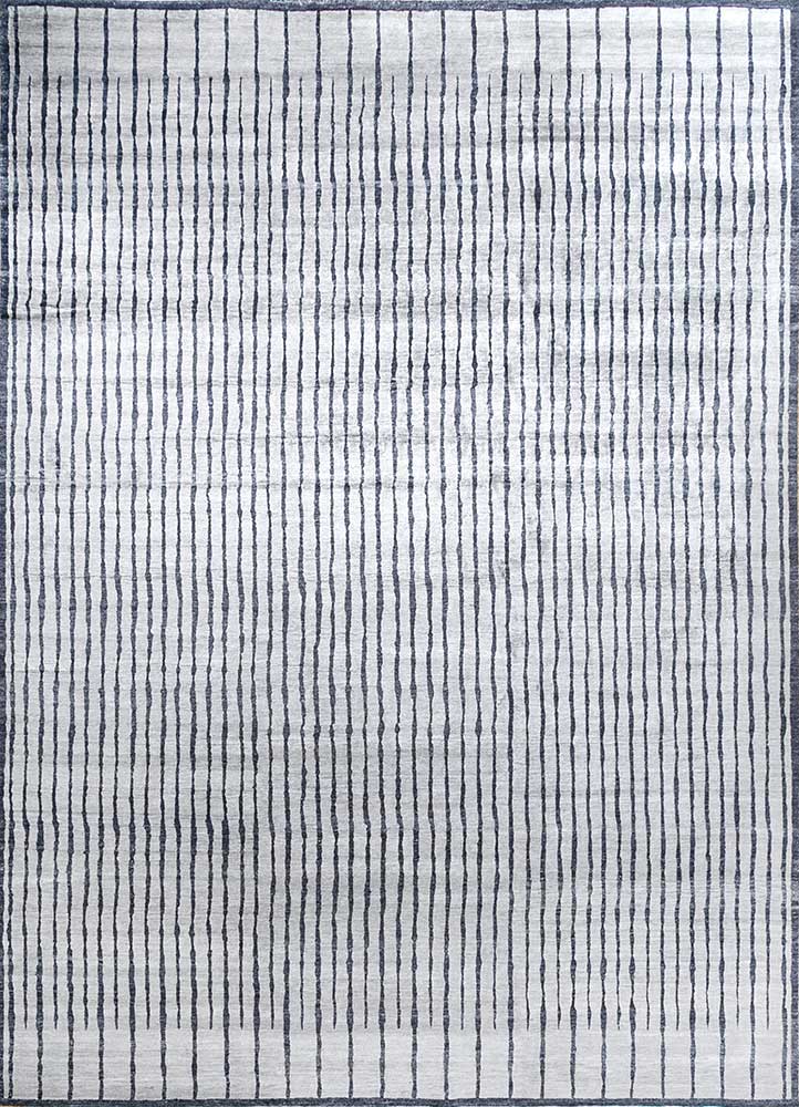 Viscose tapijt - 435 x 255 cm - lichtgrijs