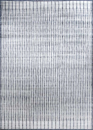 Viscose tapijt - 435 x 255 cm - lichtgrijs