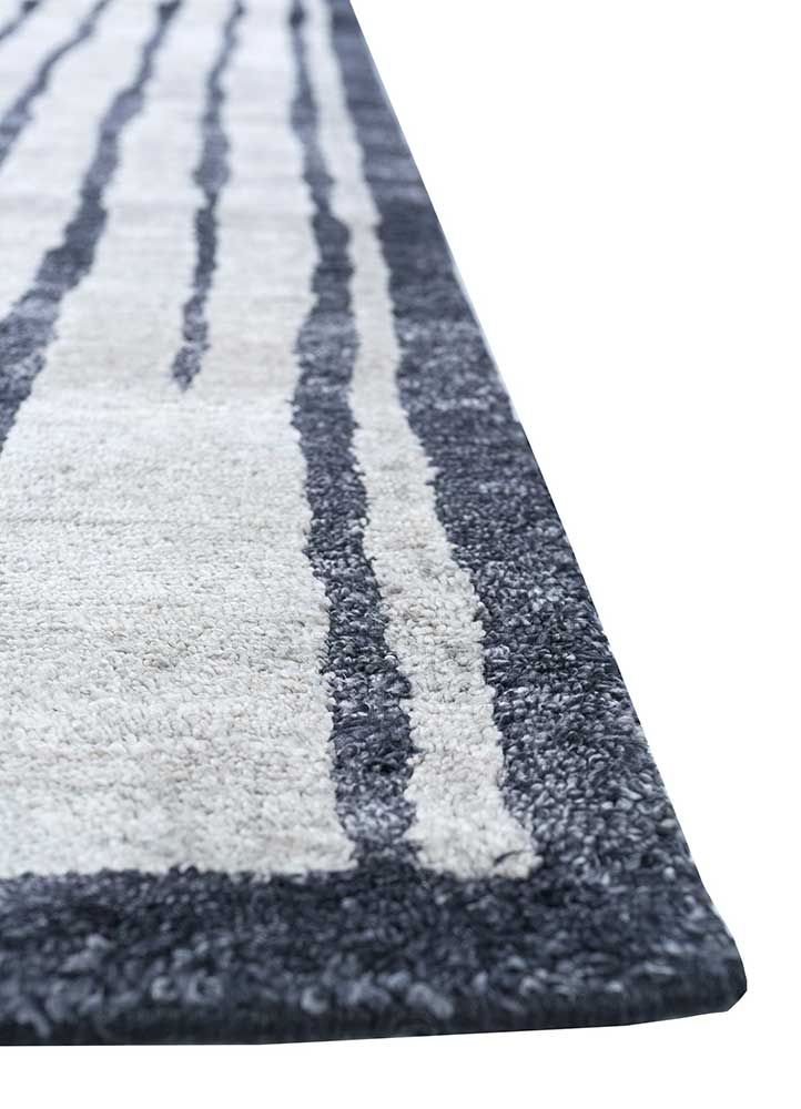 Viscose tapijt - 435 x 255 cm - lichtgrijs