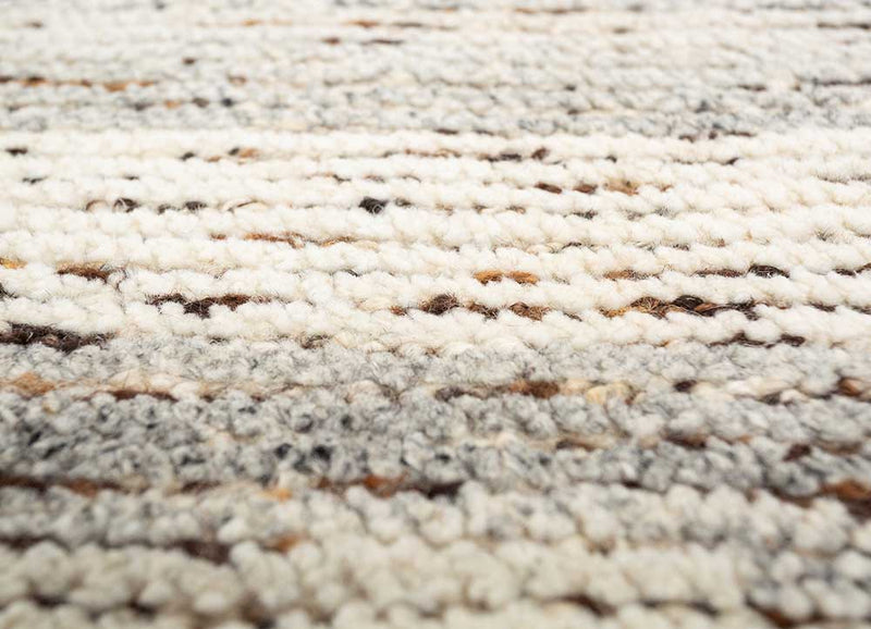 Wollen tapijt - 285 x 255 cm - lichtgrijs