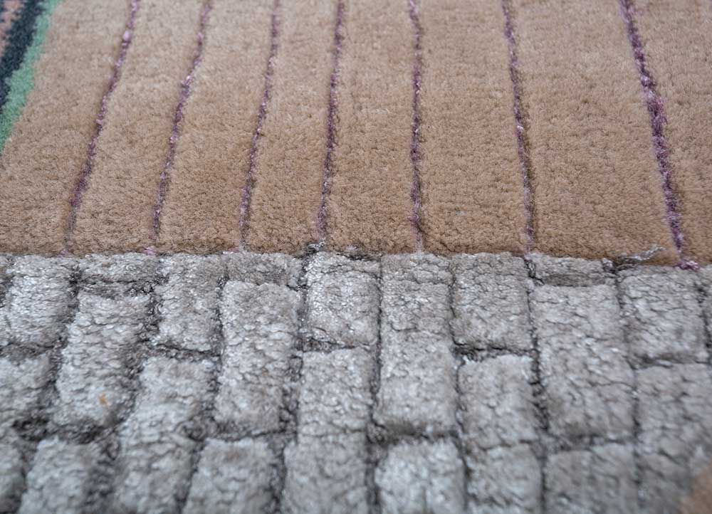 Wollen tapijt - 500 x 205 cm - oranje