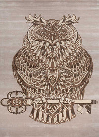 Wollen tapijt - 360 x 195 cm - crème