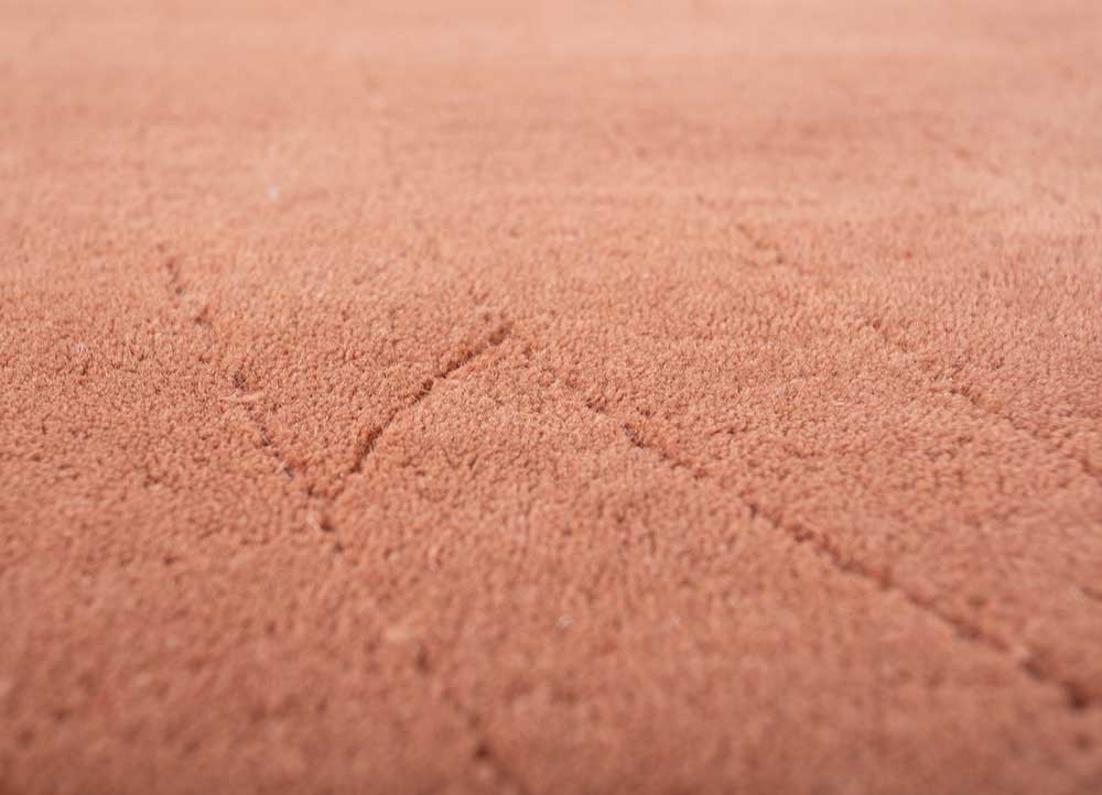 Wollen tapijt - 233 x 165 cm - oranje