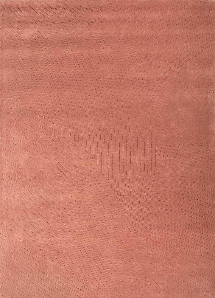 Wollen tapijt - 238 x 168 cm - oranje