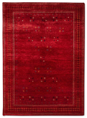 Gabbeh Tapijt - Loribaft Perzisch - 250 x 200 cm - rood