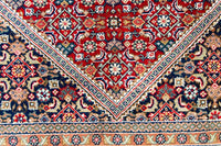 Perzisch tapijt - Bijar rond  - 250 x 250 cm - rood