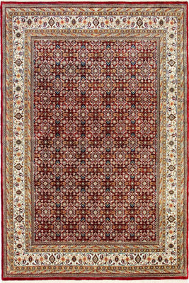 Perzisch tapijt - Bijar - 250 x 200 cm - rood