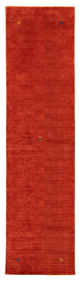 Loper Gabbeh Tapijt - Zacht - 200 x 80 cm - rood