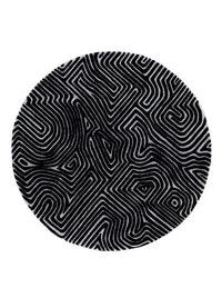 Tapijt rond  - 180 x 180 cm - grijs