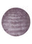 Designer tapijt rond  - 180 x 180 cm - paars