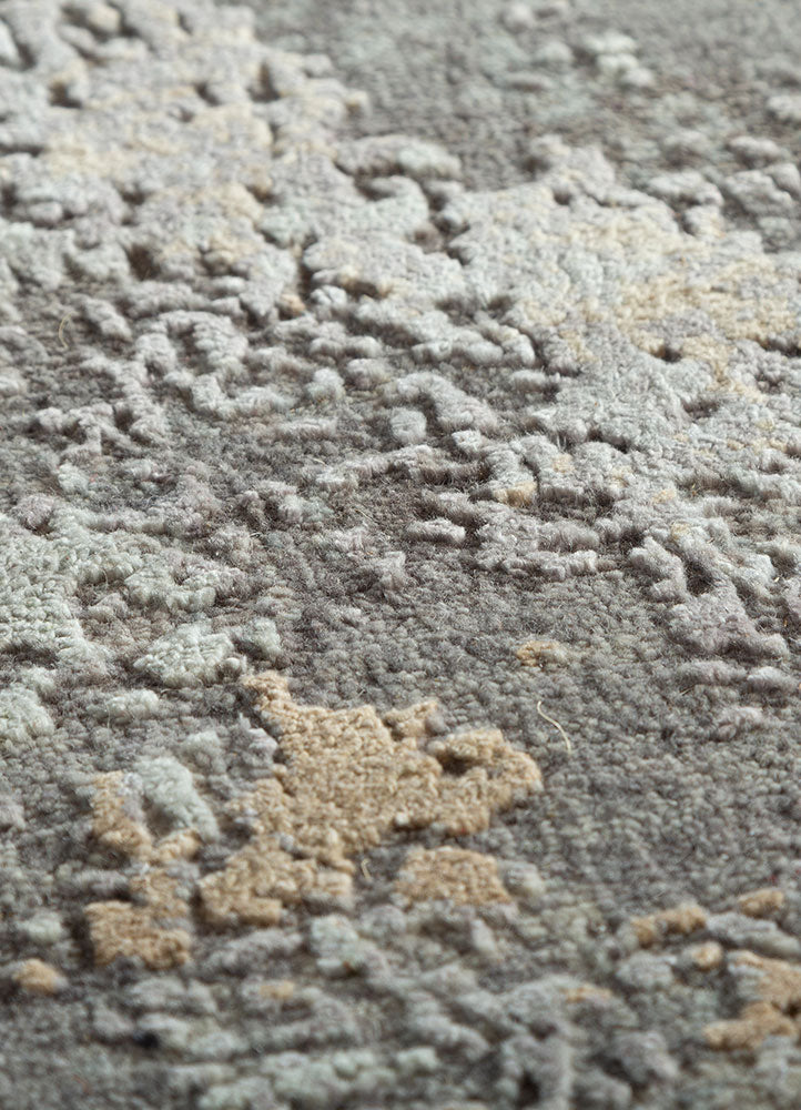 Loper Wollen tapijt - 360 x 75 cm - donkergrijs