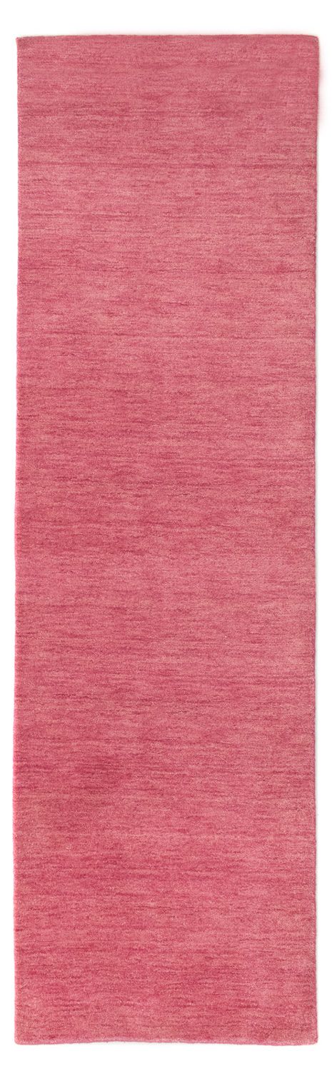 Loper Gabbeh tapijt - Indus - 400 x 80 cm - roze
