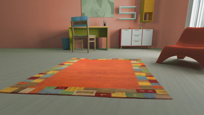 Gabbeh tapijt - Indus - Elite - rechthoekig