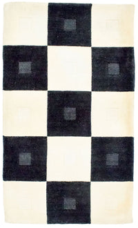 Wollen tapijt - 150 x 90 cm - veelkleurig