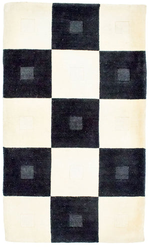 Wollen tapijt - 150 x 90 cm - veelkleurig