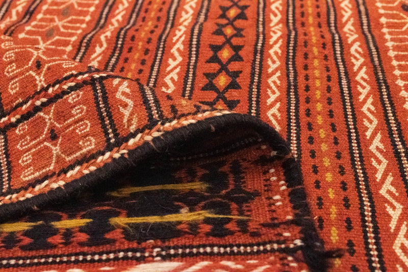 Kelim tapijt - Oosters - 242 x 166 cm - bruin