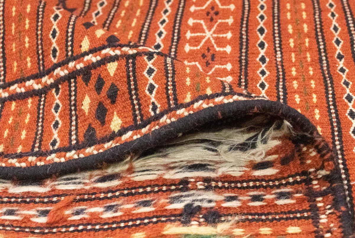 Kelim tapijt - Oosters - 300 x 194 cm - oranje