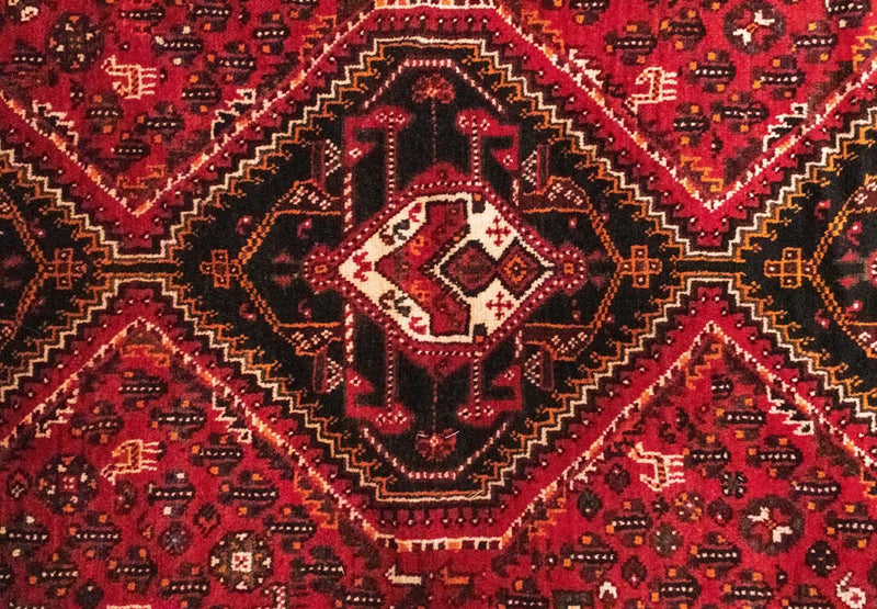 Perzisch Tapijt - Nomadisch - 300 x 215 cm - rood