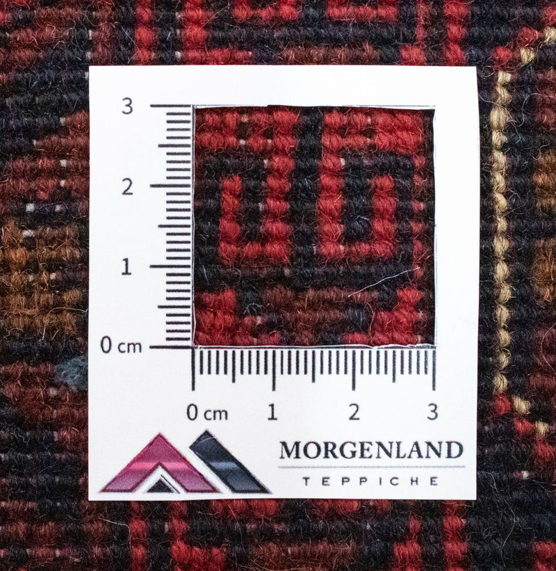 Afghaans tapijt - Kunduz - 299 x 200 cm - rood